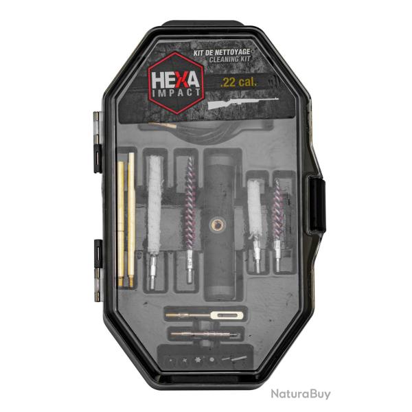 Kit de Nettoyage HEXA IMPACT pour Armes - Cal. 22LR