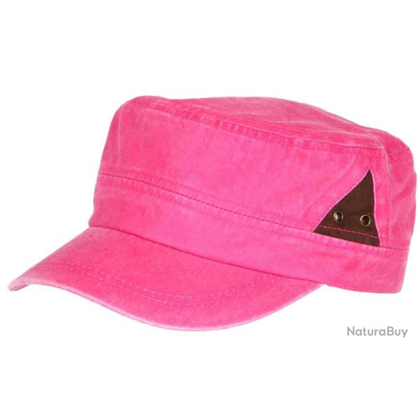 Casquette Militaire Rose Originale en Coton Classe Stiago Taille unique Rose