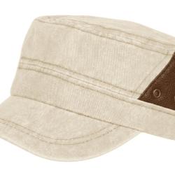 Casquette Militaire Beige Sable Originale en Coton Classe Stiago Taille unique Beige