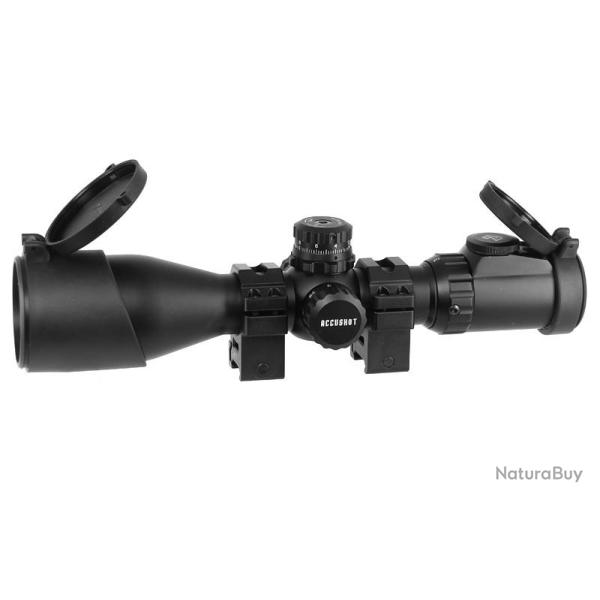 Lunette de vis�e UTG 3-12x44 Compact Lumineuse Chasse