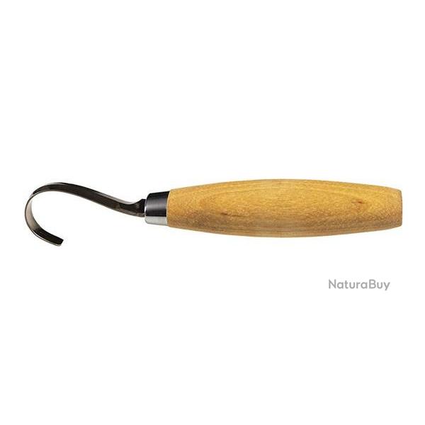Couteau fixe Morakniv Carving Hook 164 emouture � droite