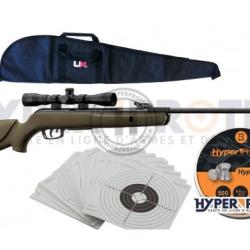Pack Gamo Big Cat 1000E Barricade + Housse + Plomb + Cible