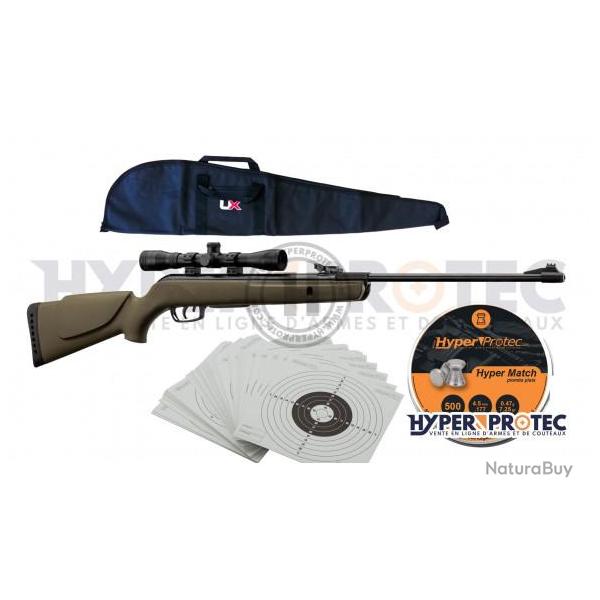 Pack Gamo Big Cat 1000E Barricade + Housse + Plomb + Cible