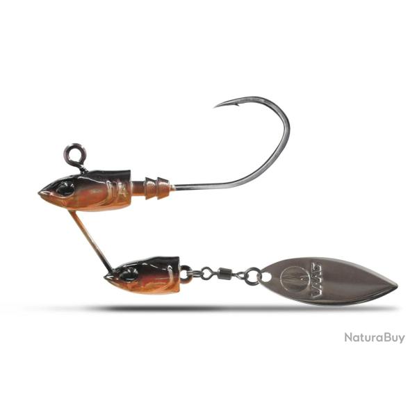 T�te Plomb�e VMC 7156 Twin Jig Copper 7g 1/0 par 2 Copper