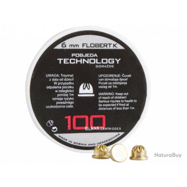 CARTOUCHE MAXXTECH A BLANC , CALIBRE:6MM. LOT DE 3 BOITES DE 100.