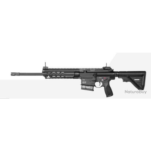 CARABINE H&K MR308 A3 NOIR CAL.308 16.5" CANON FIN SLIM LINE 10 COUPS