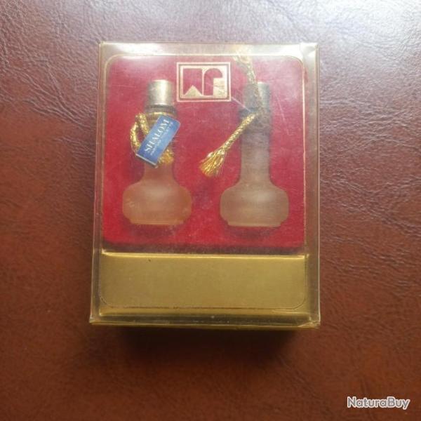 RARE  Miniatures deux parfums " JUDITH MULLER " de 1970