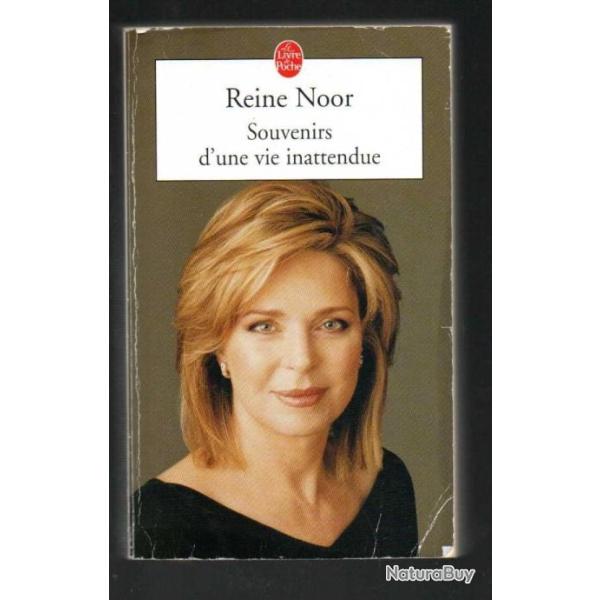 reine noor souvenirs d'une vie inattendue livre de poche jordanie