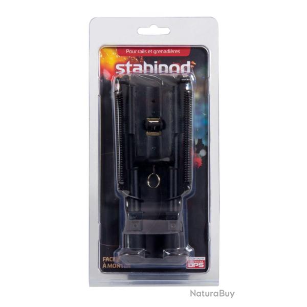 BIPIED REGLABLE STABIPOD FIXATION SUR RAIL ET GRENADIERE 