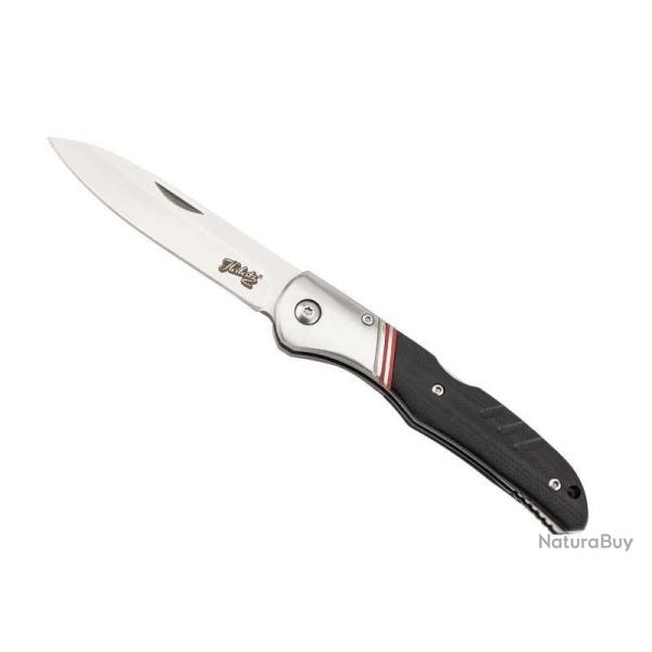 COUTEAU HERBERTZ SELEKTION G10 NOIR 11,5CM INOX