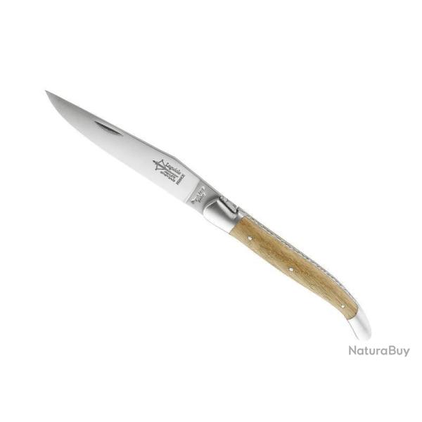 LAGUIOLE ANTAN CHENE DE BARRIQUE MITRES INOX MAT 12CM