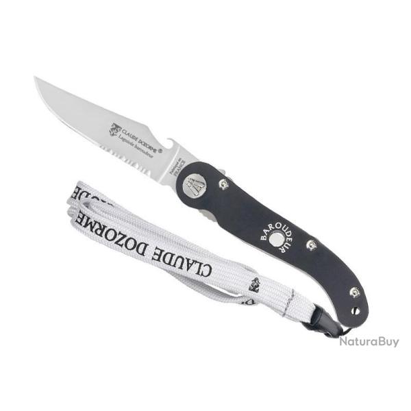 LAGUIOLE DOZORME BAROUDEUR ALU NOIR 12CM INOX
