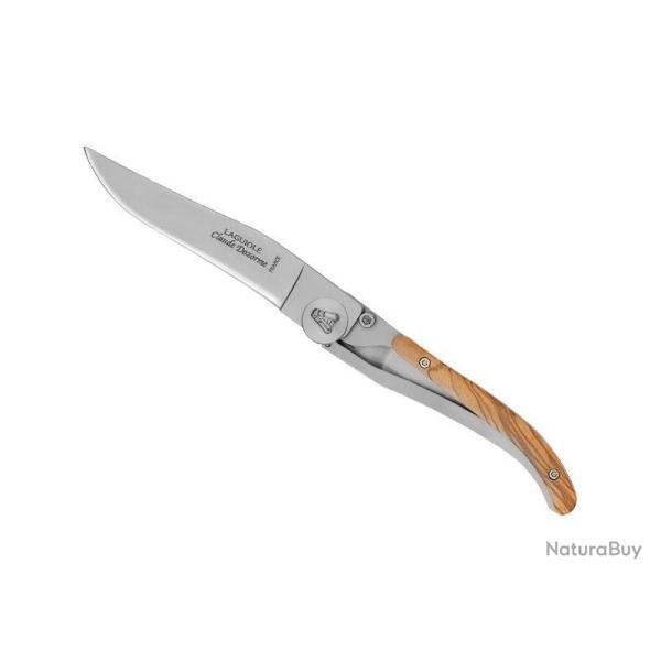 LAGUIOLE DOZORME LINER LOCK OLIVIER 11CM INOX