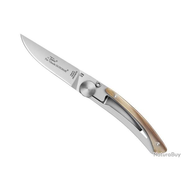 LE THIERS DOZORME LINER LOCK 10,5CM CORNE CLAIRE