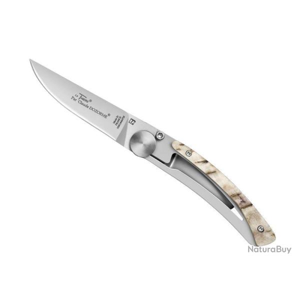 LE THIERS DOZORME LINER LOCK 10,5CM CORNE DE BELIER