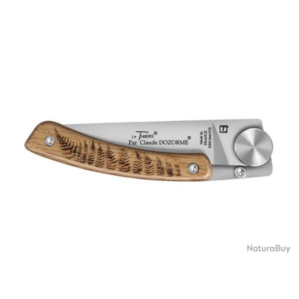 LE THIERS DOZORME LINER LOCK NATURE FOUGERE 10,5CM INOX