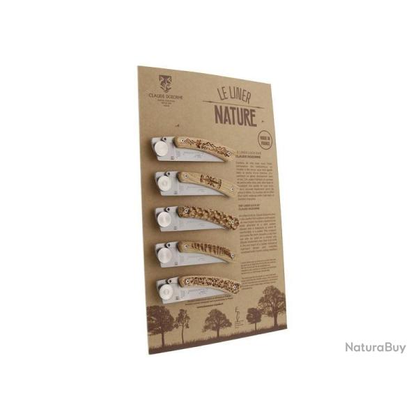LOT 5 LE THIERS DOZORME LINER LOCK NATURE + PRESENTOIR