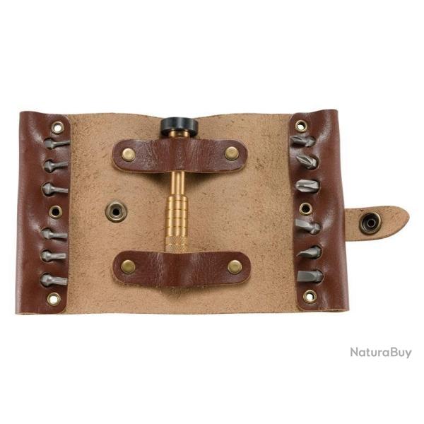 OUTIL CRKT HEX BIT DRIVER TOOL ROLL