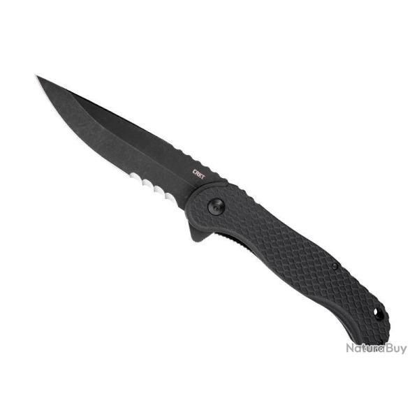 COUTEAU CRKT TACO VIPER ASSISTED BLACKWASH