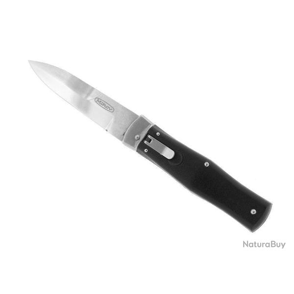 COUTEAU AUTOMATIQUE MIKOV PREDATOR STONEWASHED 241-BH-1/STKP ABS NOIR