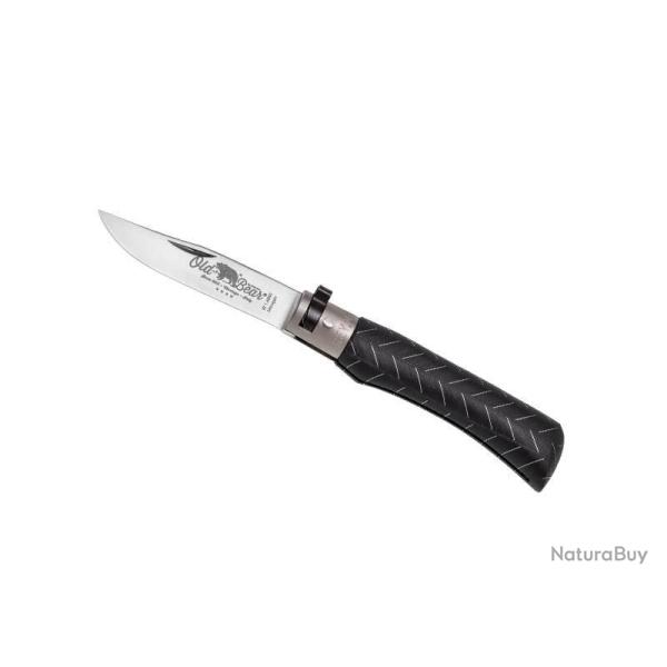 COUTEAU OLD BEAR NOIR/ALUMINIUM TAILLE S
