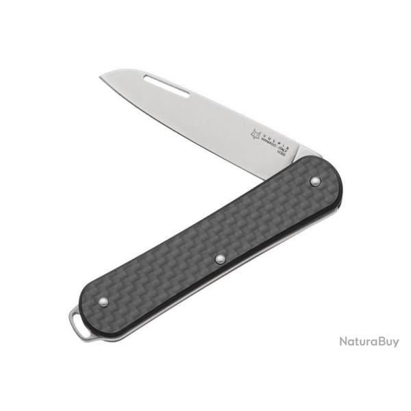 COUTEAU FOX VULPIS VP130 FIBRE DE CARBONE