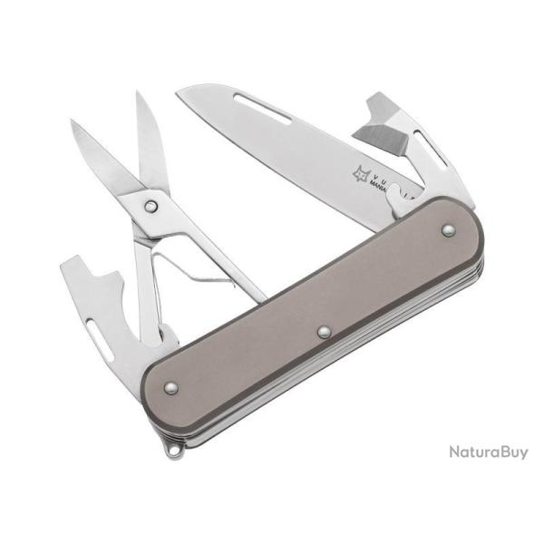 COUTEAU MULTIFONCTIONS FOX VULPIS VP130 4P TITANIUM