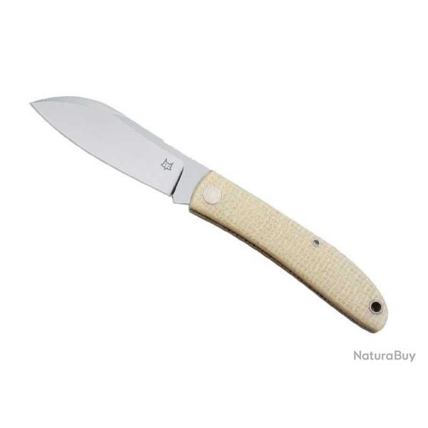 COUTEAU FOX LIVRI MICARTA NATUREL