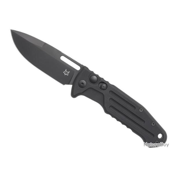 COUTEAU AUTOMATIQUE FOX NEW SMARTY ALUMINIUM NOIR PVD