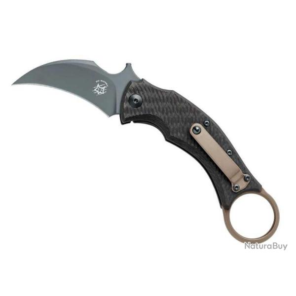 COUTEAU FOX KARAMBIT BLACKBIRD NOIR/BRONZE
