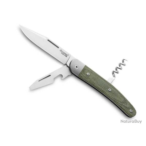 COUTEAU LIONSTEEL JACK 3P MICARTA VERT