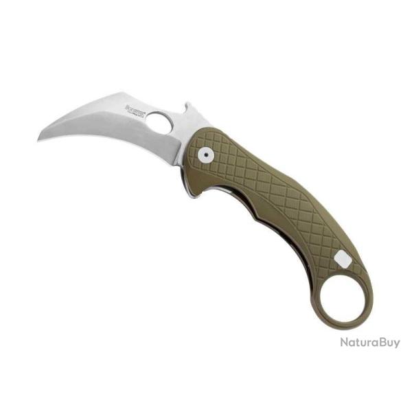 COUTEAU LIONSTEEL KARAMBIT L.E.ONE VERT