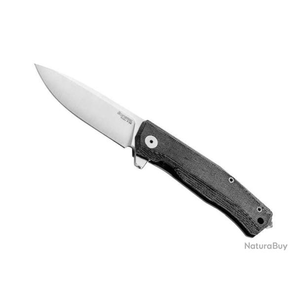 COUTEAU LIONSTEEL MYTO MICARTA NOIR/TITANIUM GRIS