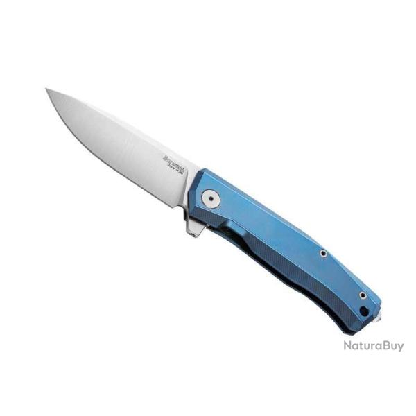 COUTEAU LIONSTEEL MYTO TITANIUM BLEU