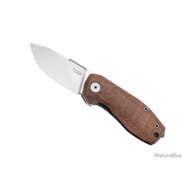 COUTEAU LIONSTEEL NANO MICARTA NATUREL