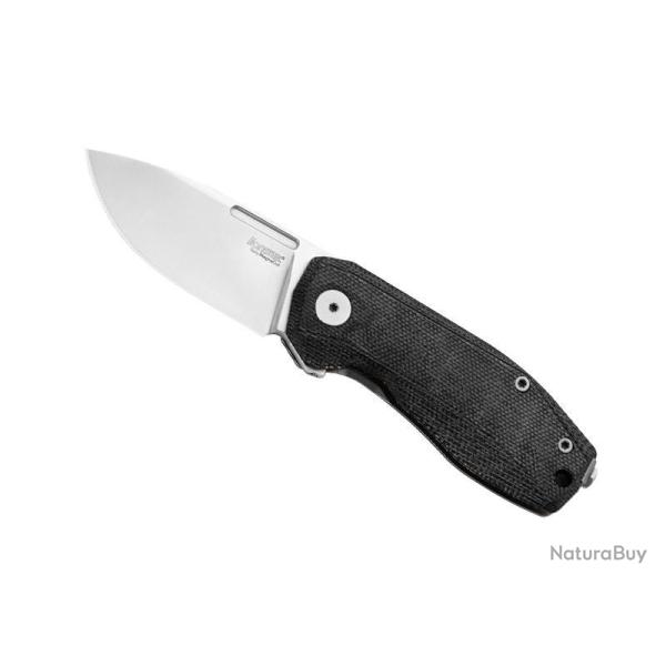 COUTEAU LIONSTEEL NANO MICARTA NOIR