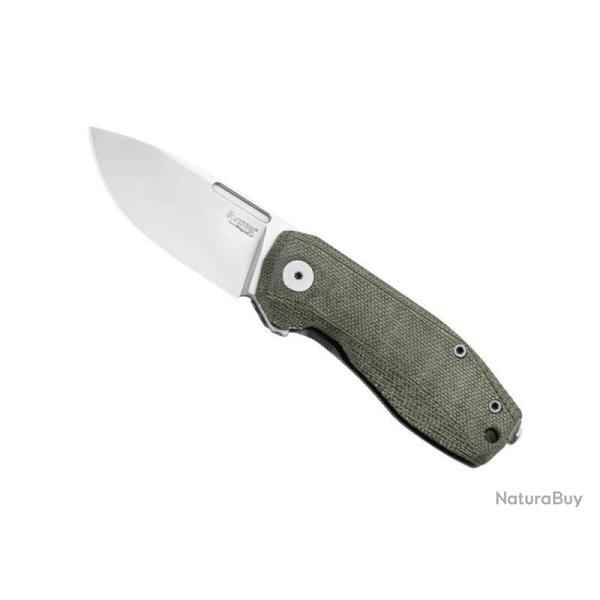 COUTEAU LIONSTEEL NANO MICARTA VERT