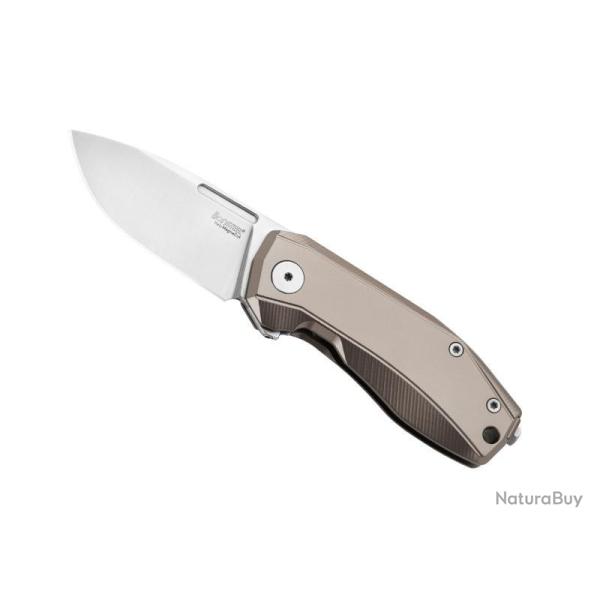 COUTEAU LIONSTEEL NANO TITANIUM BRONZE