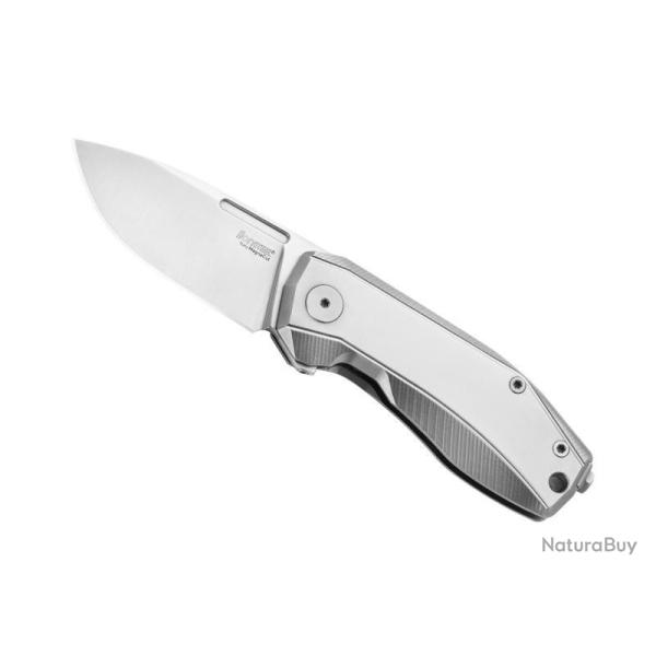 COUTEAU LIONSTEEL NANO TITANIUM GRIS