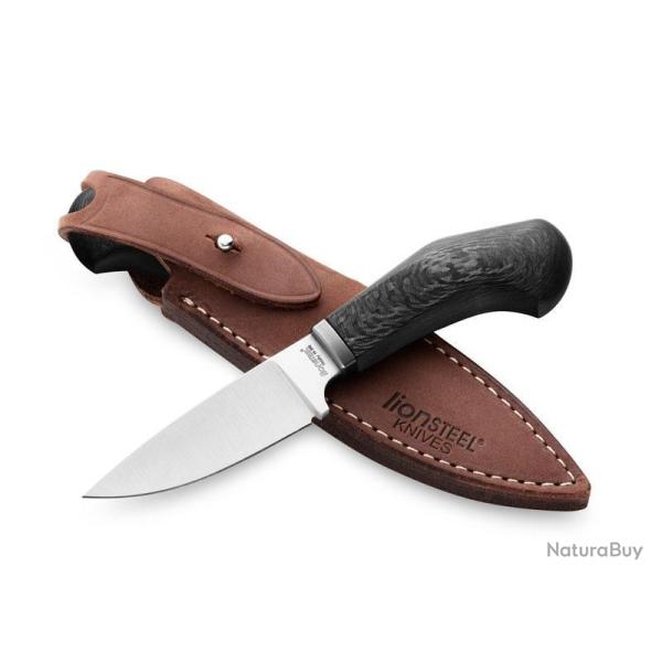 POIGNARD LIONSTEEL WILLY FIBRE DE CARBONE