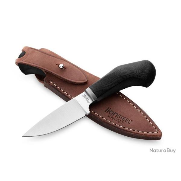 POIGNARD LIONSTEEL WILLY G10 NOIR