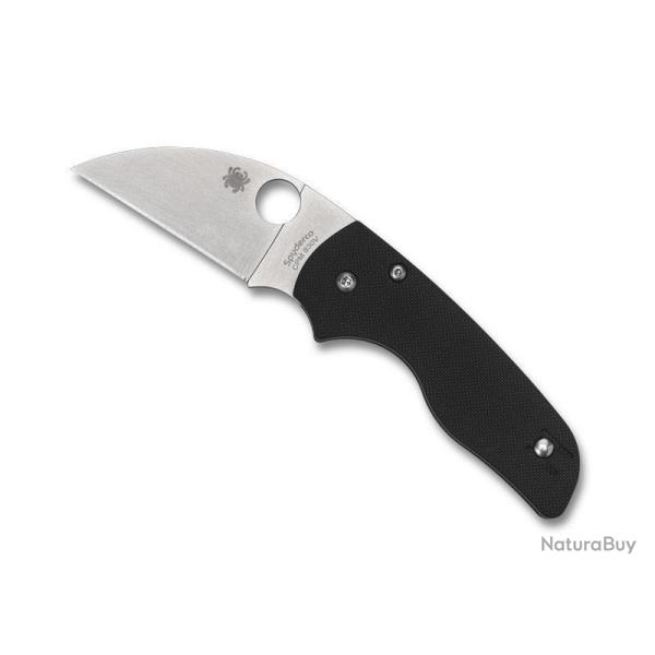 COUTEAU SPYDERCO LIL' NATIVE WHARNCLIFFE G10 NOIR