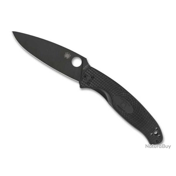 COUTEAU SPYDERCO RESILIENCE TOUT NOIR