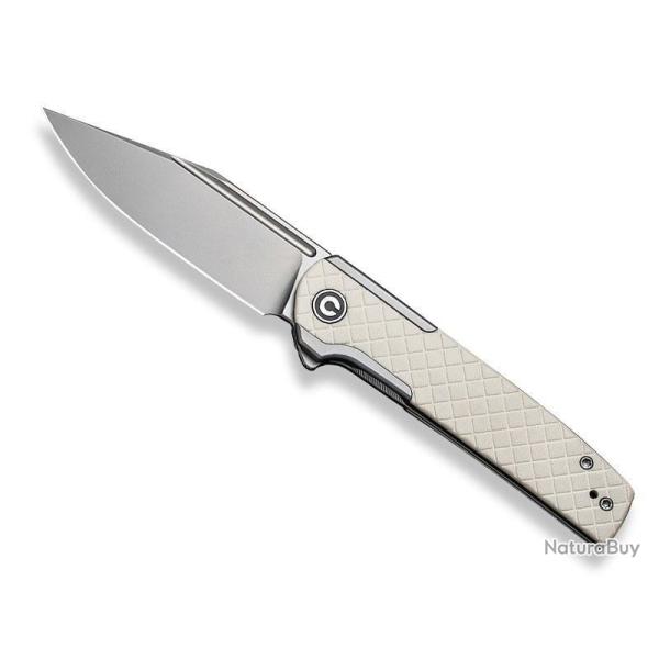 COUTEAU CIVIVI CACHET G10 IVOIRE/ INOX
