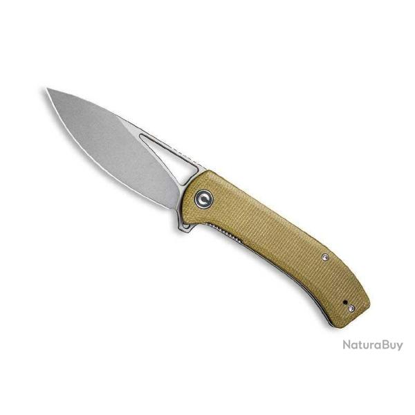 COUTEAU CIVIVI RIFFLE MICARTA VERT OLIVE