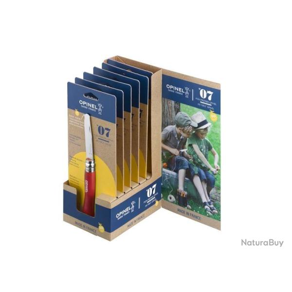 CARTE MON PREMIER OPINEL 7 VRI ROUGE