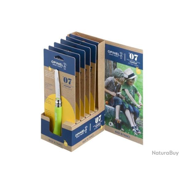 CARTE MON PREMIER OPINEL 7 VRI VERT POMME