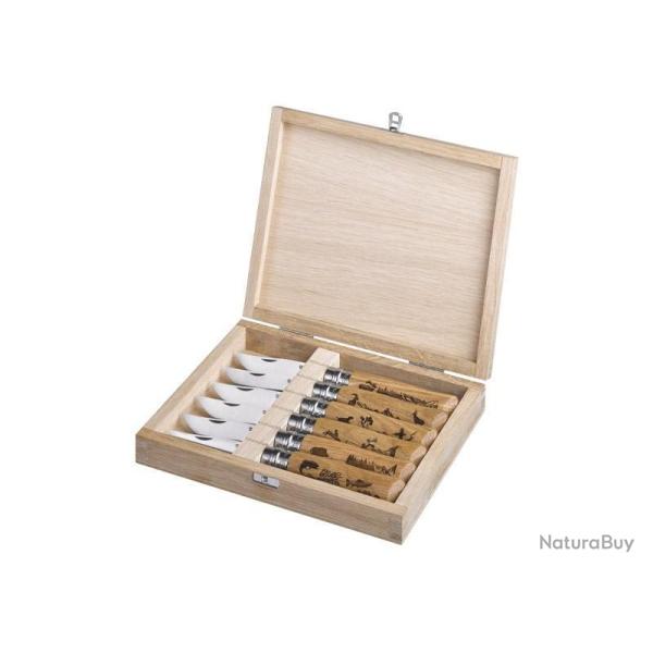 COFFRET 6 OPINEL ANIMALIA 3 N.8 VRI CHENE