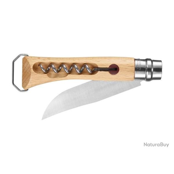 OPINEL 10 VRI AVEC TIRE-BOUCHON/DECAPSULEUR