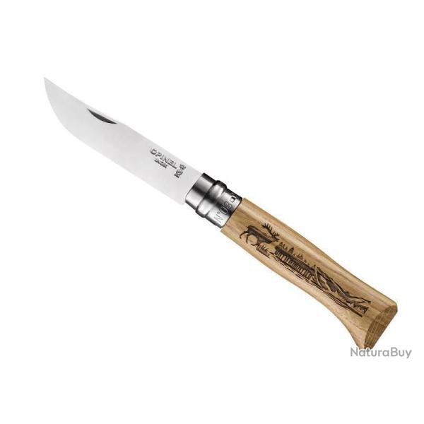 OPINEL ANIMALIA 3 CHENE 8 VRI CERF